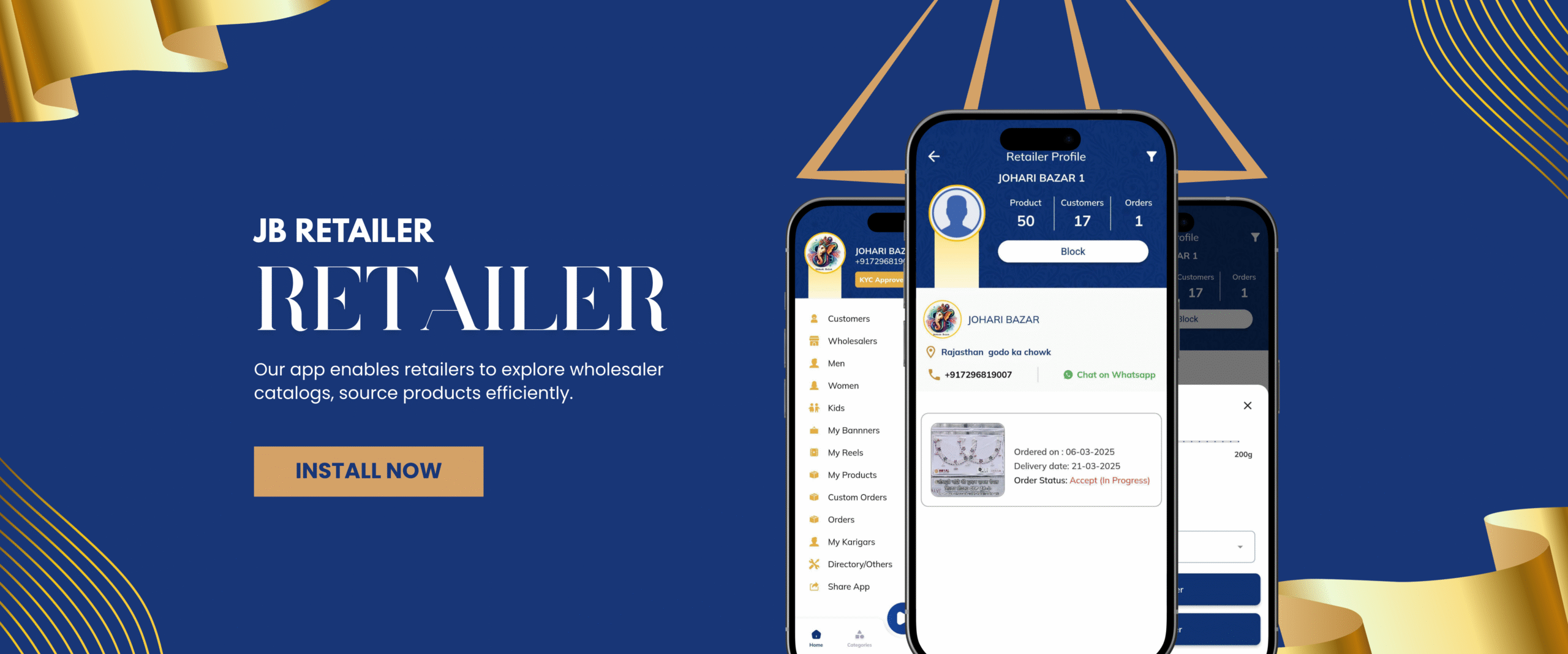 Retailer Application | jewellery Catalog Platform