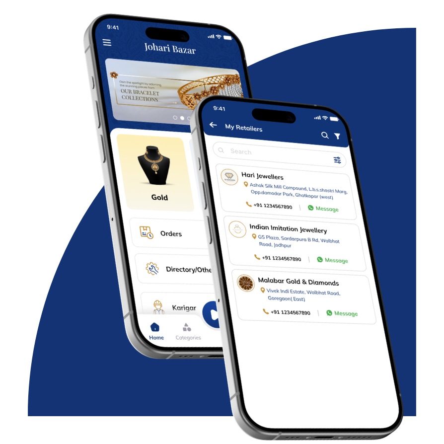 best wholesaler Jewellery App in rajasthan | Johari bazar